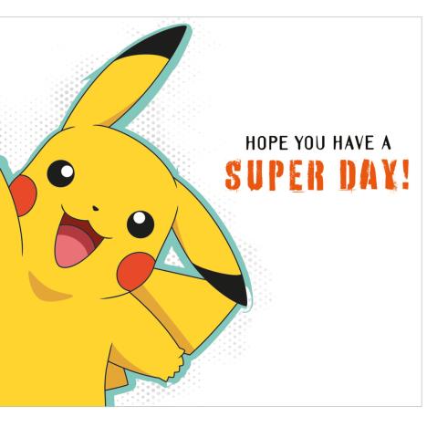 It's Your Birthday Pokemon Birthday Card Extra Image 1